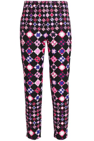 Printed cotton-blend tapered pants | EMILIO PUCCI