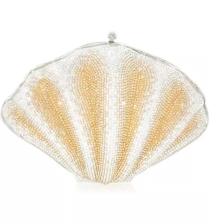 JUDITH LEIBER COUTURE Judith Leiber Scallop Clam Shell Clutch | Nordstrom