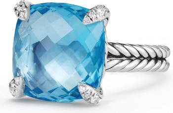 David Yurman Châtelaine Ring with Semiprecious Stone & Diamonds | Nordstrom