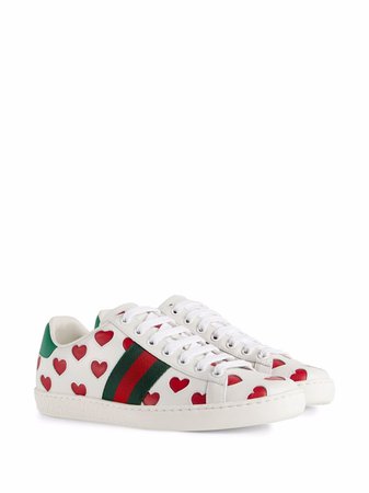 Gucci Ace lace-up Sneakers - Farfetch