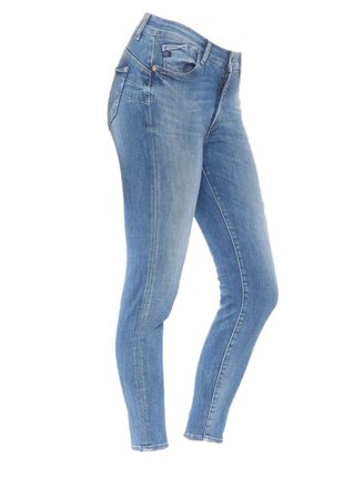 LE TEMPS DES CERISES - Fawn pulp slim 7/8 ème jeans bleu N°4