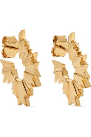 Meadowlark | August gold-plated earrings | NET-A-PORTER.COM