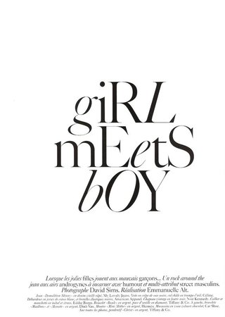 Girl meets boy