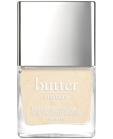 Butter London Patent Shine 10x Nail Lacquer, Cream