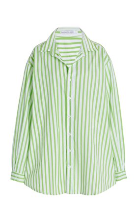 Vega Striped Cotton Mini Shirt Dress By Faithfull The Brand | Moda Operandi