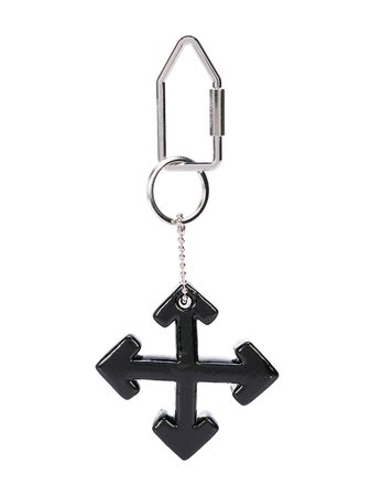 OFF-WHITE arrow key chain