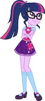 my little pony equestria girls twilight sparkle glasses with purple skirt - Google Search