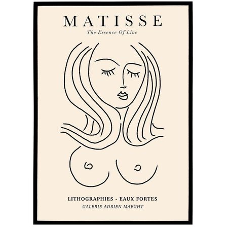 HYPE SHERIFF Matisse Woman Poster