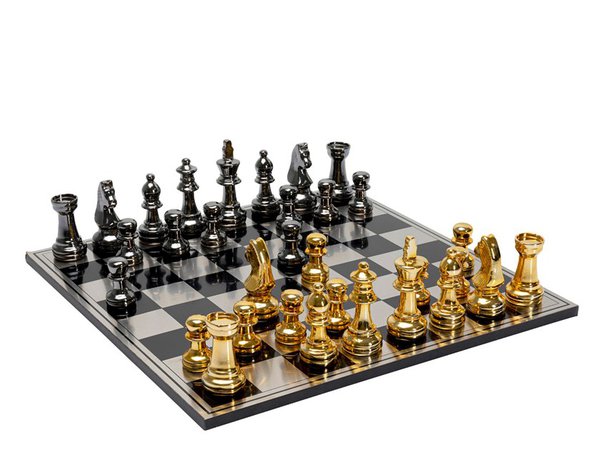 KARE Design CHESS Stainless steel decorative object