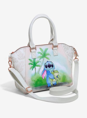 Loungefly Disney Lilo & Stitch Frog Satchel Bag