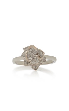18K White Gold Diamond Ring by Colette Jewelry | Moda Operandi