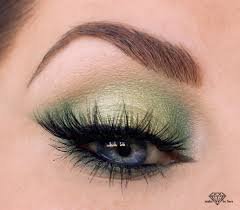 green eye makeup look - Google Search