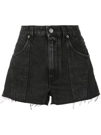 Givenchy Raw Edge Denim Shorts - Farfetch