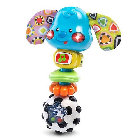 VTech Rattle & Sing Puppy in Blue | buybuy BABY