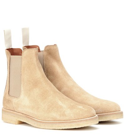 Chelsea suede ankle boots