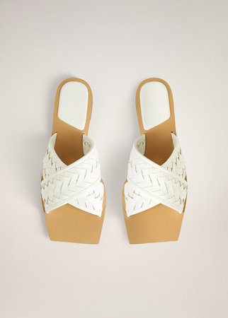Braided straps sandals - Women | Mango USA