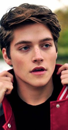 Froy Gutierrez//male, young adult, teen, freckles, blond hair, sandy