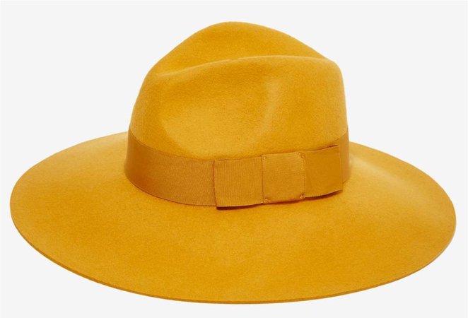 mustard hat