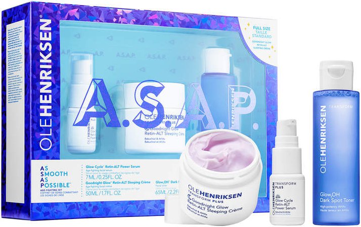 Olehenriksen OLEHENRIKSEN - A.S.A.P. (As Smooth As Possible) Age-Fighting Set