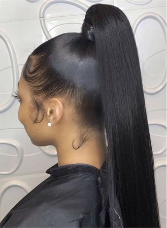 High Ponytail Hairstyle