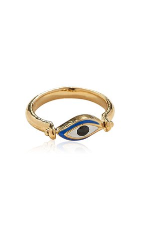 Open Eye 14K Gold-Plated Ring by Pamela Love | Moda Operandi