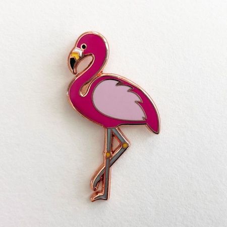 flamingo pin