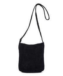 Boardwalk Style Black Crochet Crossbody Bag | zulily
