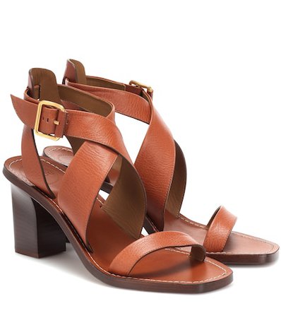 Virginia leather sandals