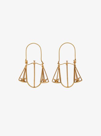 Libra zodiac earrings
