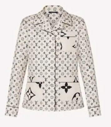 Louis Vuitton - Mixed Monogram Pajama Shirt $1,920.00