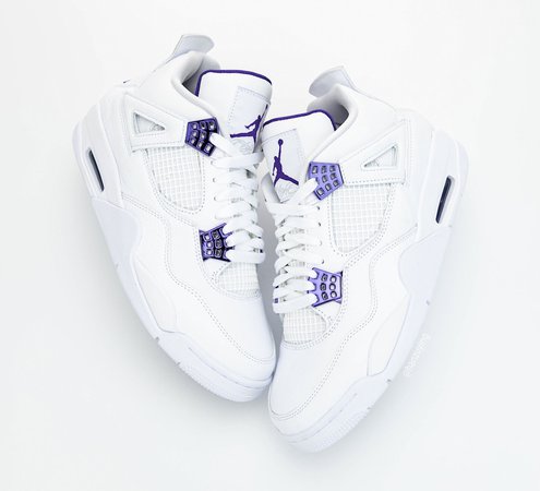 Jordan purple & white