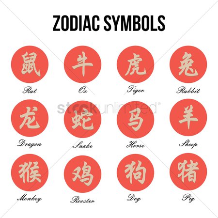 collection-of-japanese-zodiac-symbols