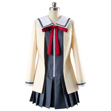Aho Girl Yoshiko Hanabatake Girl School Uniform Cosplay - Skycostume