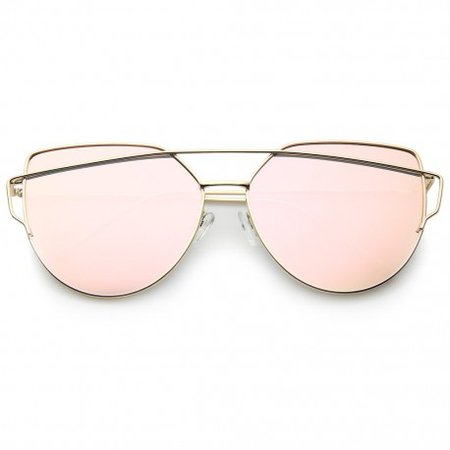 Rose Gold Cat eye sunglasses