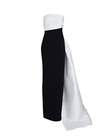 Solace London Kinsley Satin Crepe Maxi Dress | INTERMIX®