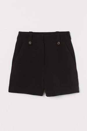 Tailored Shorts - Black