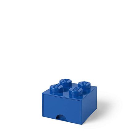 Amazon.com: LEGO Brick Drawer, 4 Knobs, 1 Drawer, Stackable Storage Box, Bright Blue: Room Copenhagen: Home & Kitchen