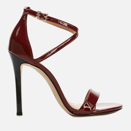 brandy coloured strap heels