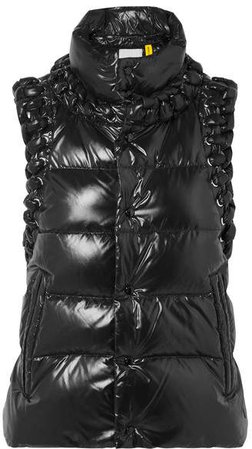 Moncler Genius - 6 Whipstitched Quilted Shell Down Gilet - Black
