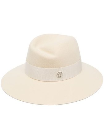Shop Maison Michel Kyra wool felt fedora hat with Express Delivery - FARFETCH
