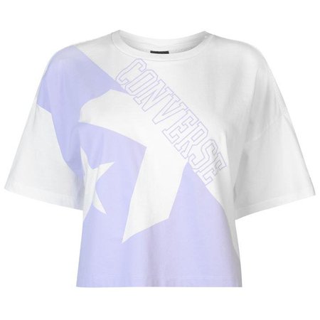 Converse Boxy T Shirt | Premium t shirt - House of Fraser