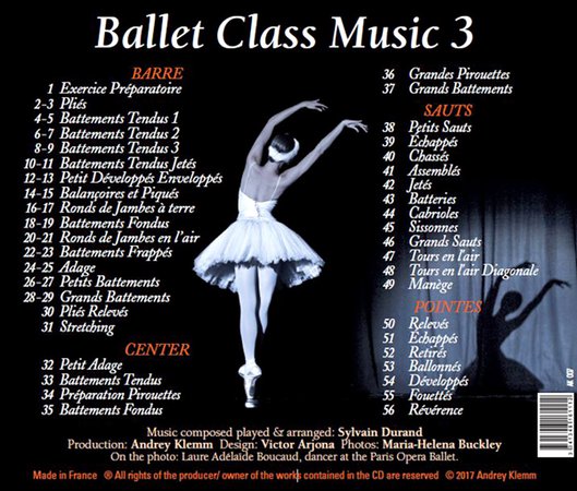 ballet class music