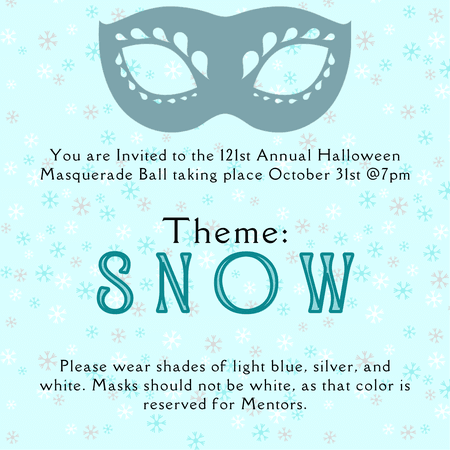 Halloween Masquerade 121 | Theme: Snow (Dei5)
