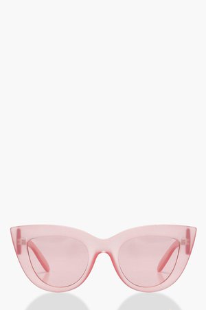 Pink Cat Eye Sunglasses | Boohoo