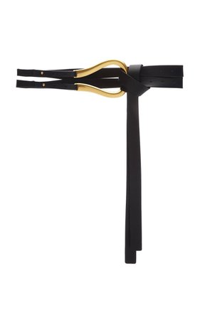 Horseshoe Leather Waist Belt By Bottega Veneta | Moda Operandi