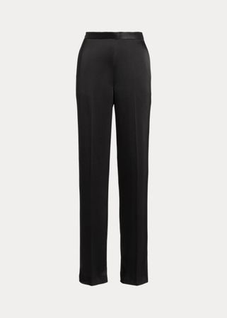 Straight-Leg Double-Faced Trouser for Women | Ralph Lauren® IL