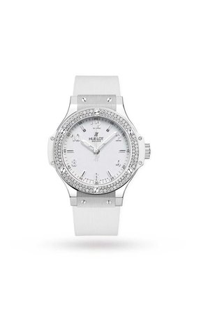 hublot silver watch