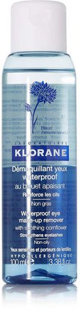 Waterproof Eye Makeup Remover With Soothing Cornflower, 100ml - Clear
