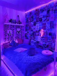 black teen bed rooms with led ligjt - Google Search