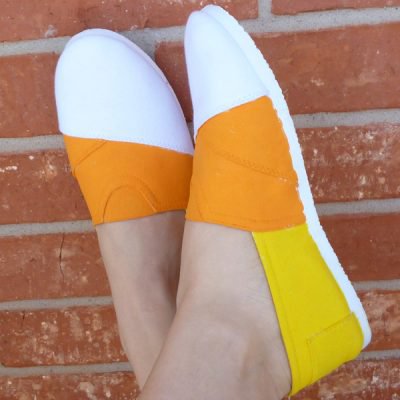 Candy Corn Shoes 1